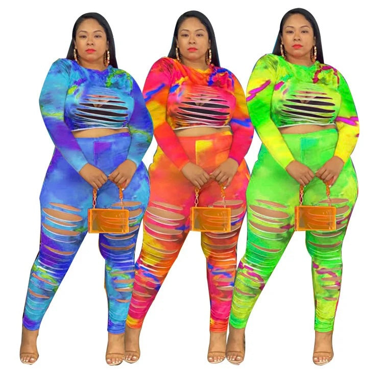 Sexy Rainbow Print Long Sleeve Night Party Club Skinny Jumpsuit Women 2023 Autumn Outfit Streetwear Rompers Overalls